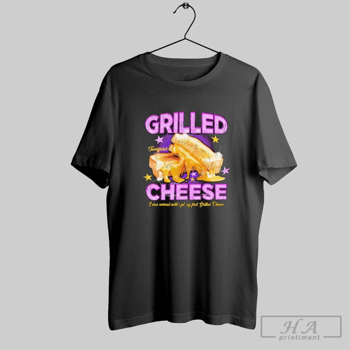 Official Grilled Cheese I Was Normal Until Got My - Adult & Kids T-Shirts, Sweatshirts & Hoodies apparel design preview 1