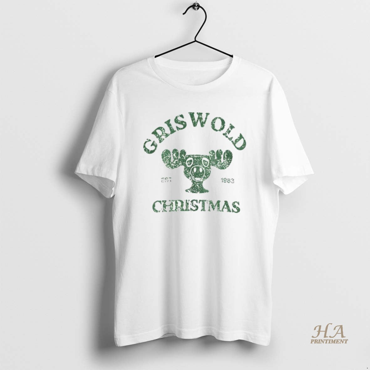 Official Griswold Moose Gris World Est 1983 Merry - Adult & Kids T-Shirts, Sweatshirts & Hoodies apparel design preview 1