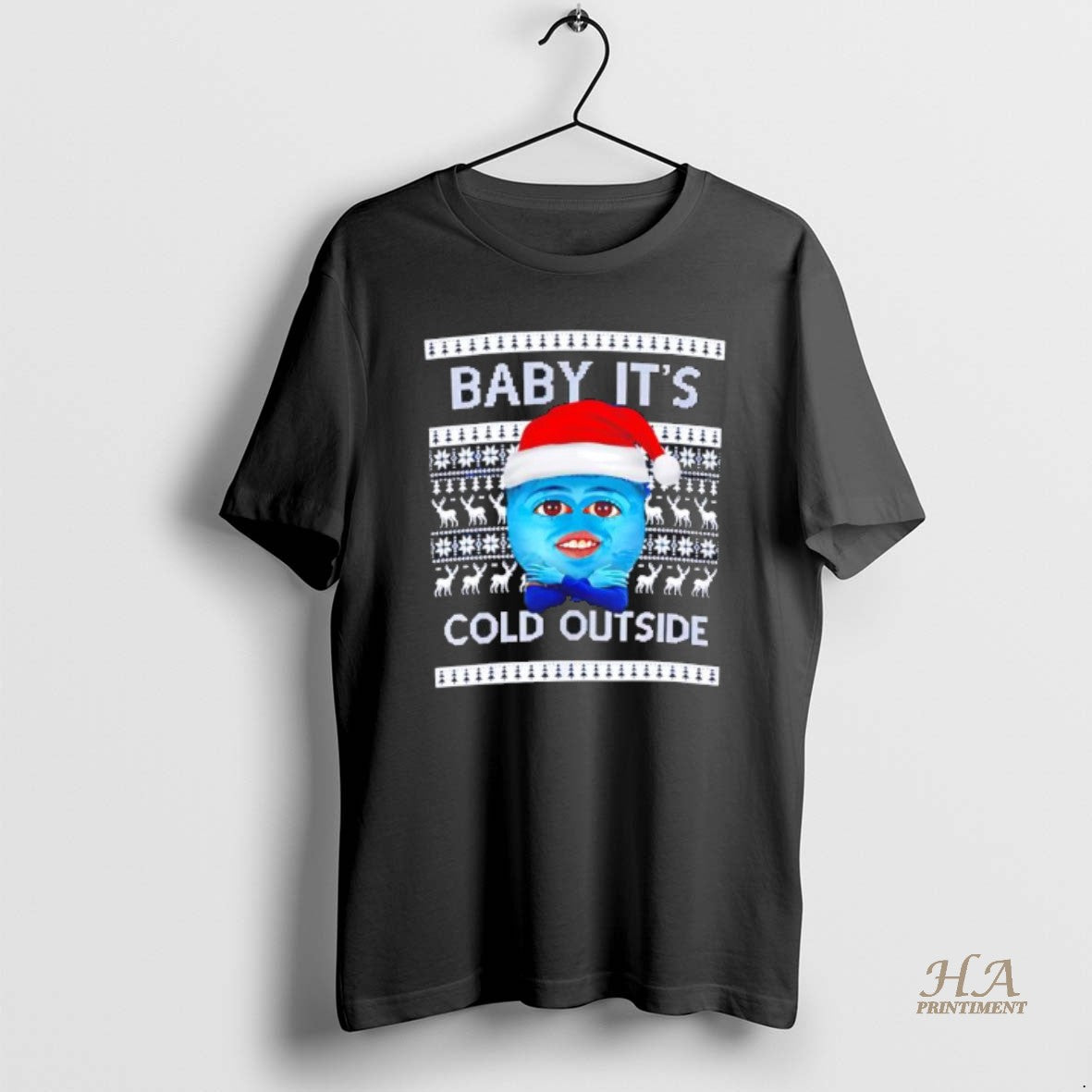 Official Head Cold Palmer Baby Its Outside Christmas - Adult & Kids T-Shirts, Sweatshirts & Hoodies apparel design preview 1