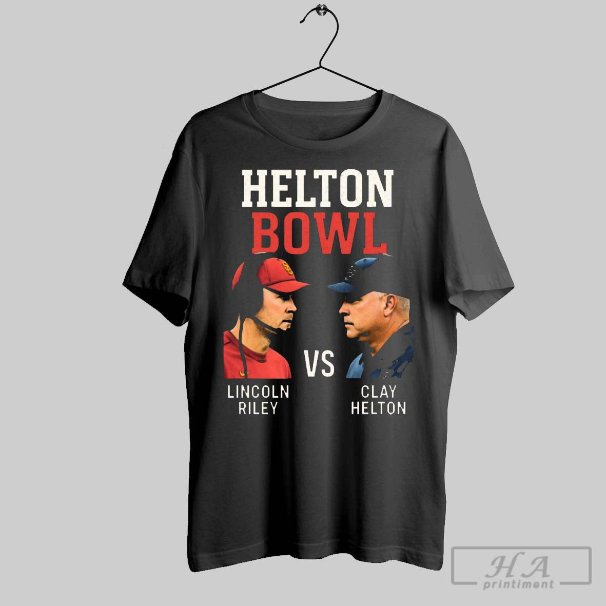 Official Helton Bowl Lincoln Riley Vs Clay Usc - Adult & Kids T-Shirts, Sweatshirts & Hoodies apparel design preview 1