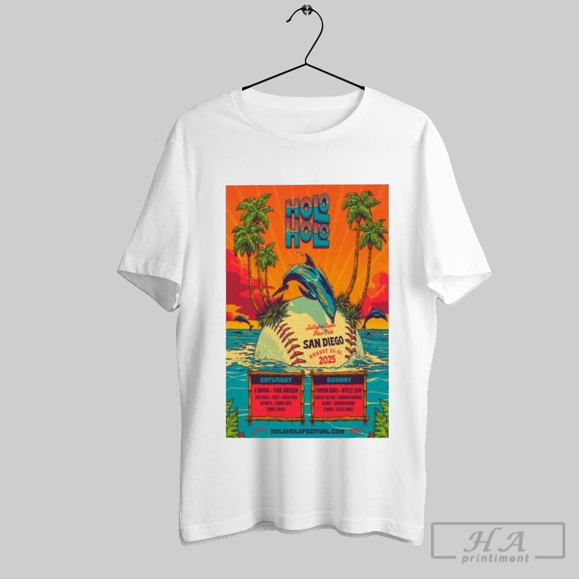 Official Holo Aug 30 31 2025 San Diego Ca Dolphin - Adult & Kids T-Shirts, Sweatshirts & Hoodies apparel design preview 1