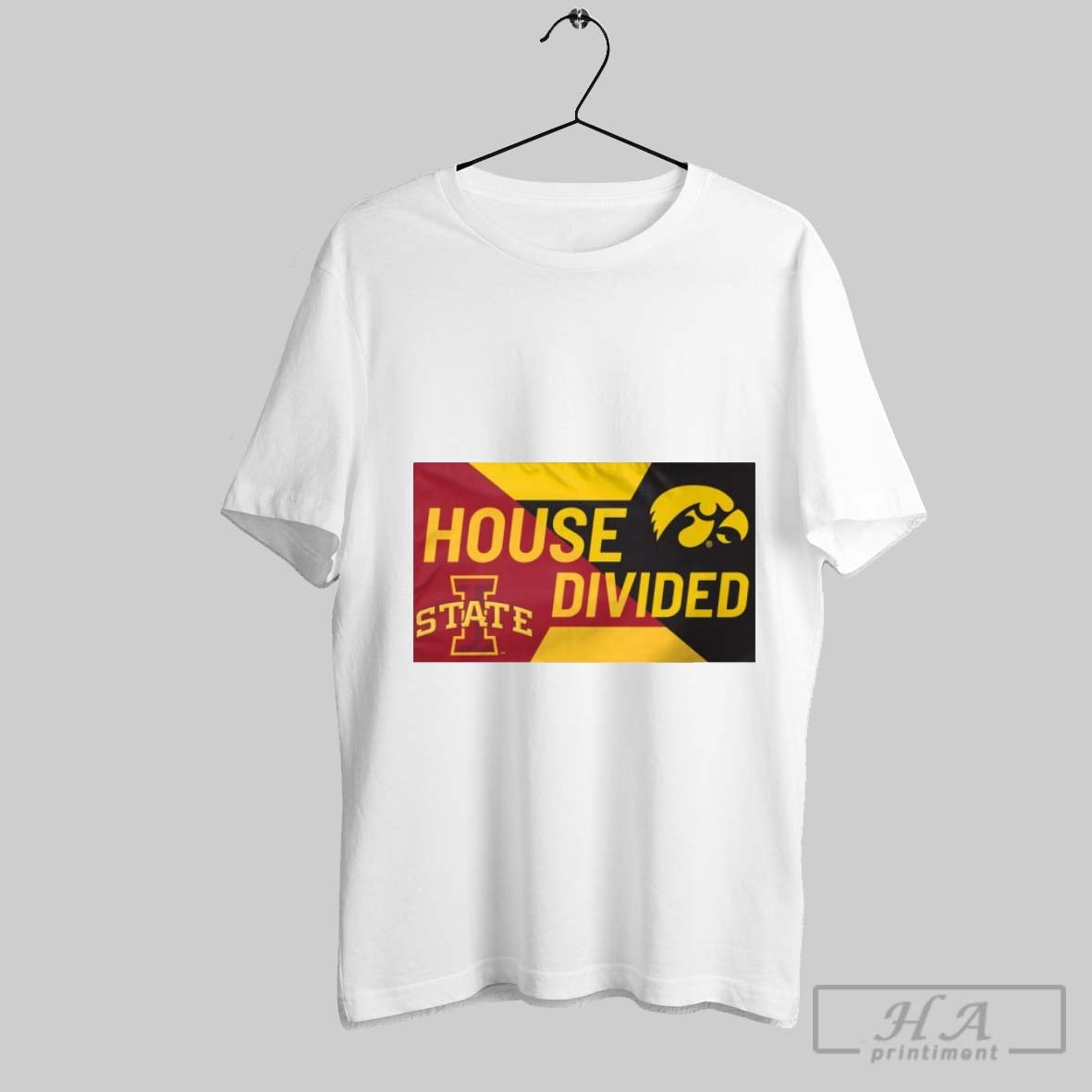 Official House Divided Iowa State Cyclones Vs - Adult & Kids T-Shirts, Sweatshirts & Hoodies apparel design preview 1