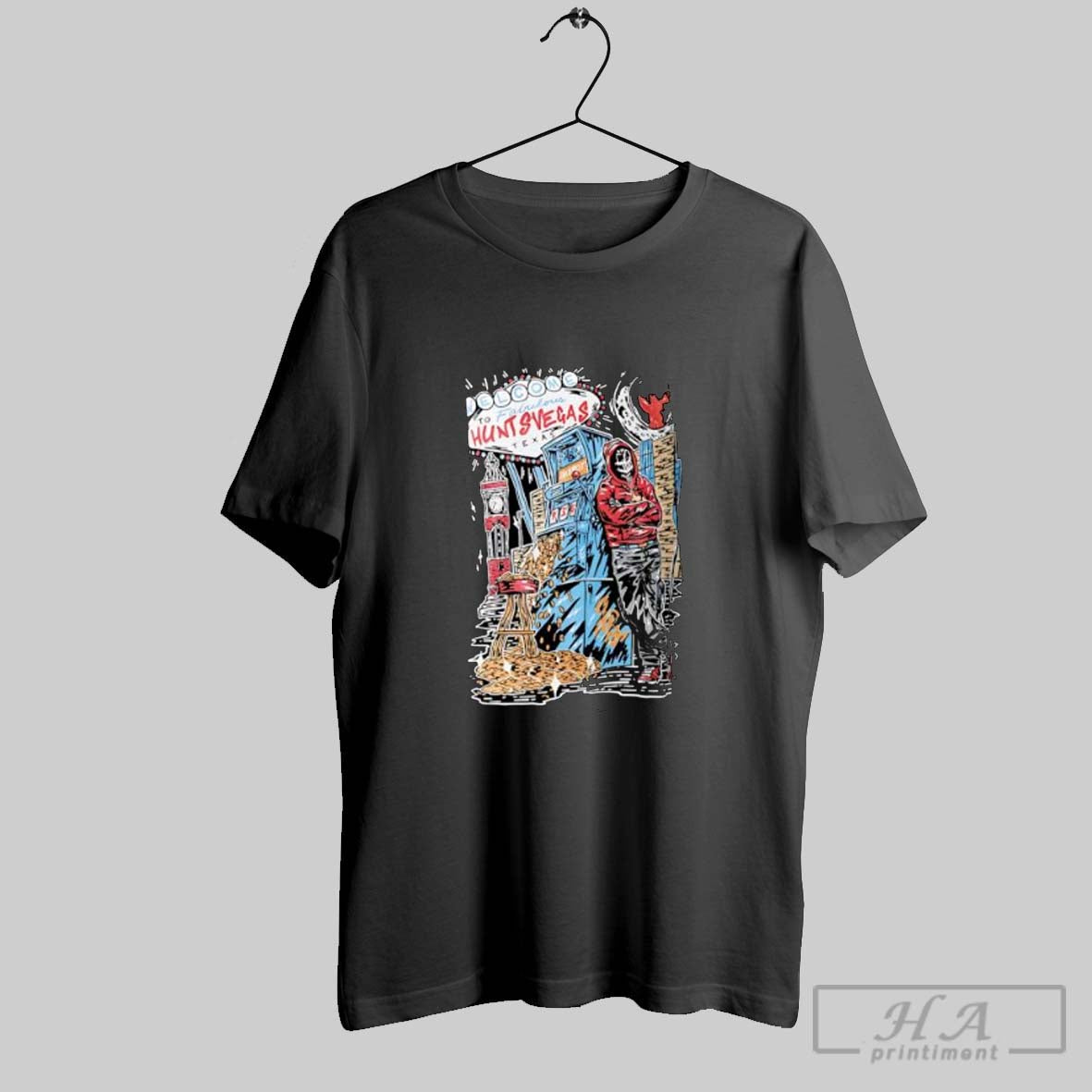 Official Huntsvegas Interstate 45 Battle Of The Piney - Adult & Kids T-Shirts, Sweatshirts & Hoodies apparel design preview 1