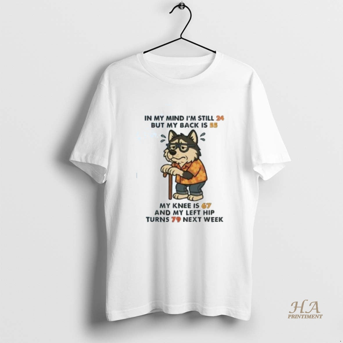 Official Husky In My Mind Im Still 24 - Adult & Kids T-Shirts, Sweatshirts & Hoodies apparel design preview 1