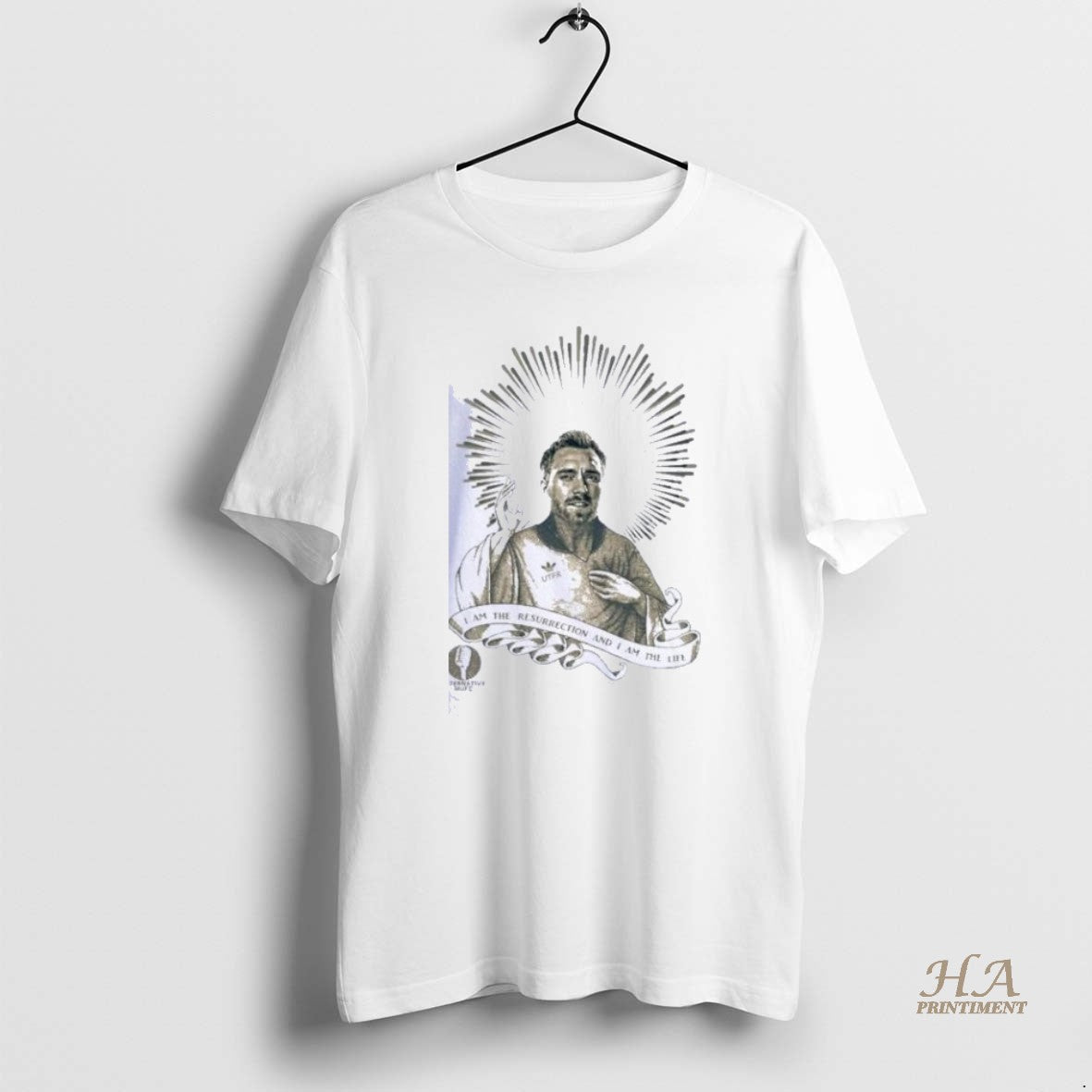 Official I Am The Resurrection And Life Christian - Adult & Kids T-Shirts, Sweatshirts & Hoodies apparel design preview 1