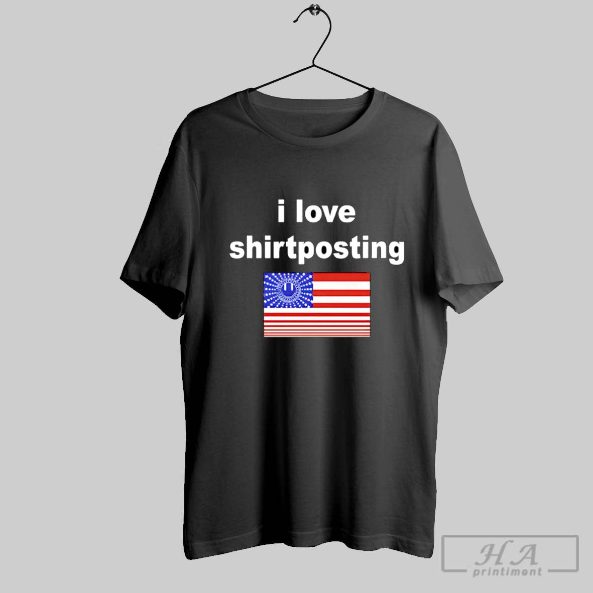 Official I Love Shirtposting Poster - Adult & Kids T-Shirts, Sweatshirts & Hoodies apparel design preview 1