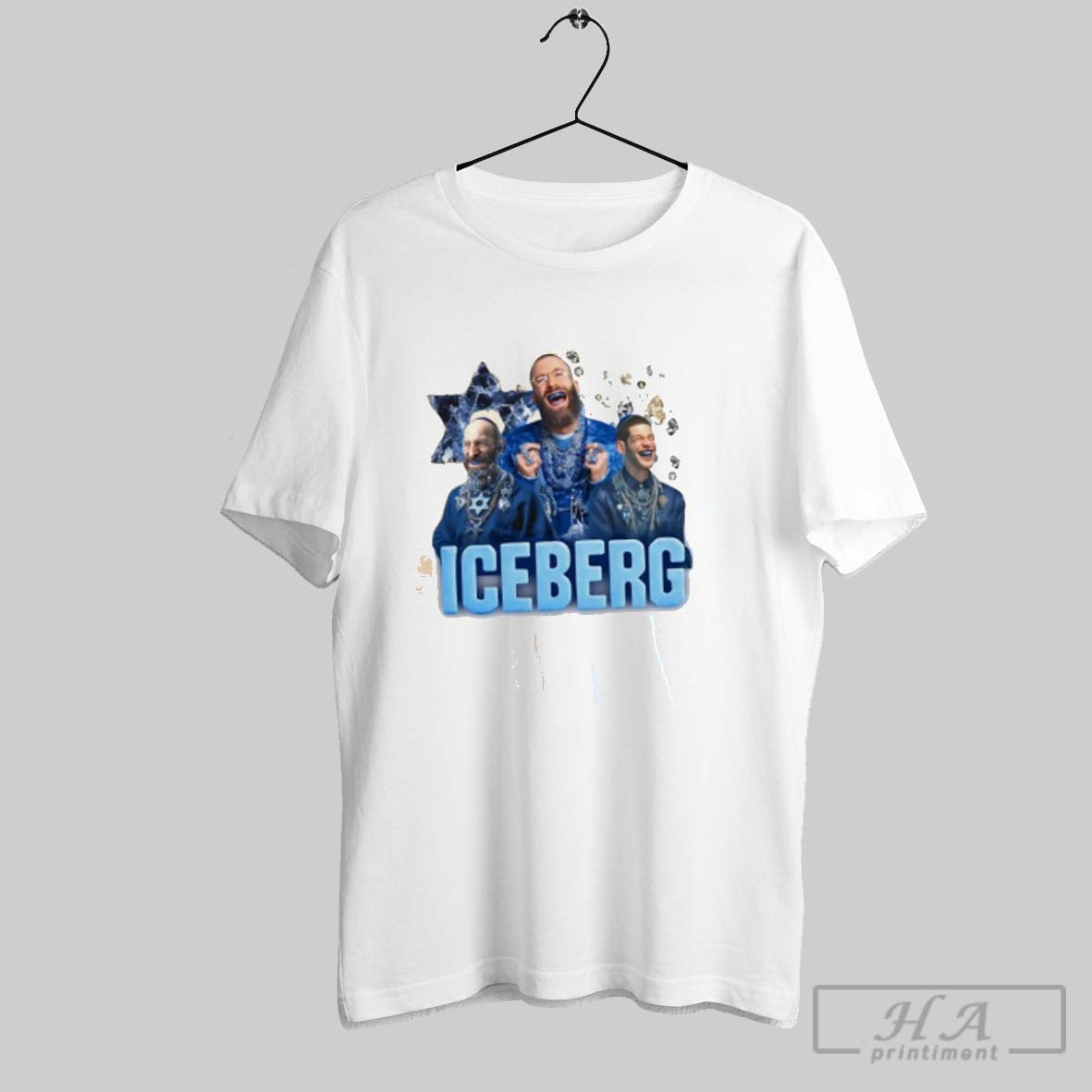 Official Iceberg Jew Green Diamond Graphic - Adult & Kids T-Shirts, Sweatshirts & Hoodies apparel design preview 1