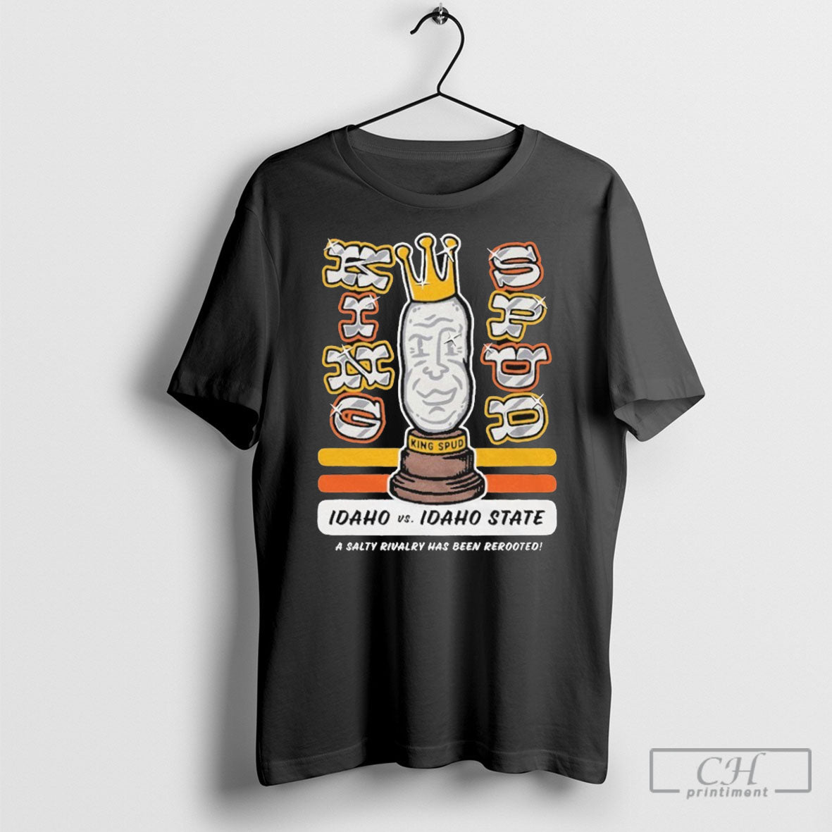 Official Idaho Vandals Vs State A Salty Rivalry Has - Adult & Kids T-Shirts, Sweatshirts & Hoodies apparel design preview 1