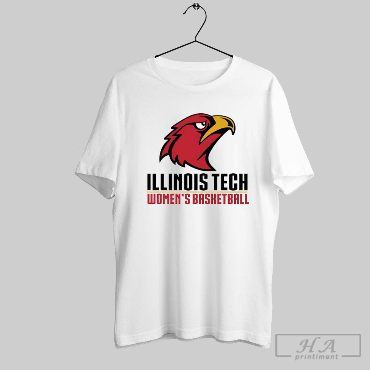 Official Illinois Tech Womens Basketball Logo - Adult & Kids T-Shirts, Sweatshirts & Hoodies apparel design preview 1