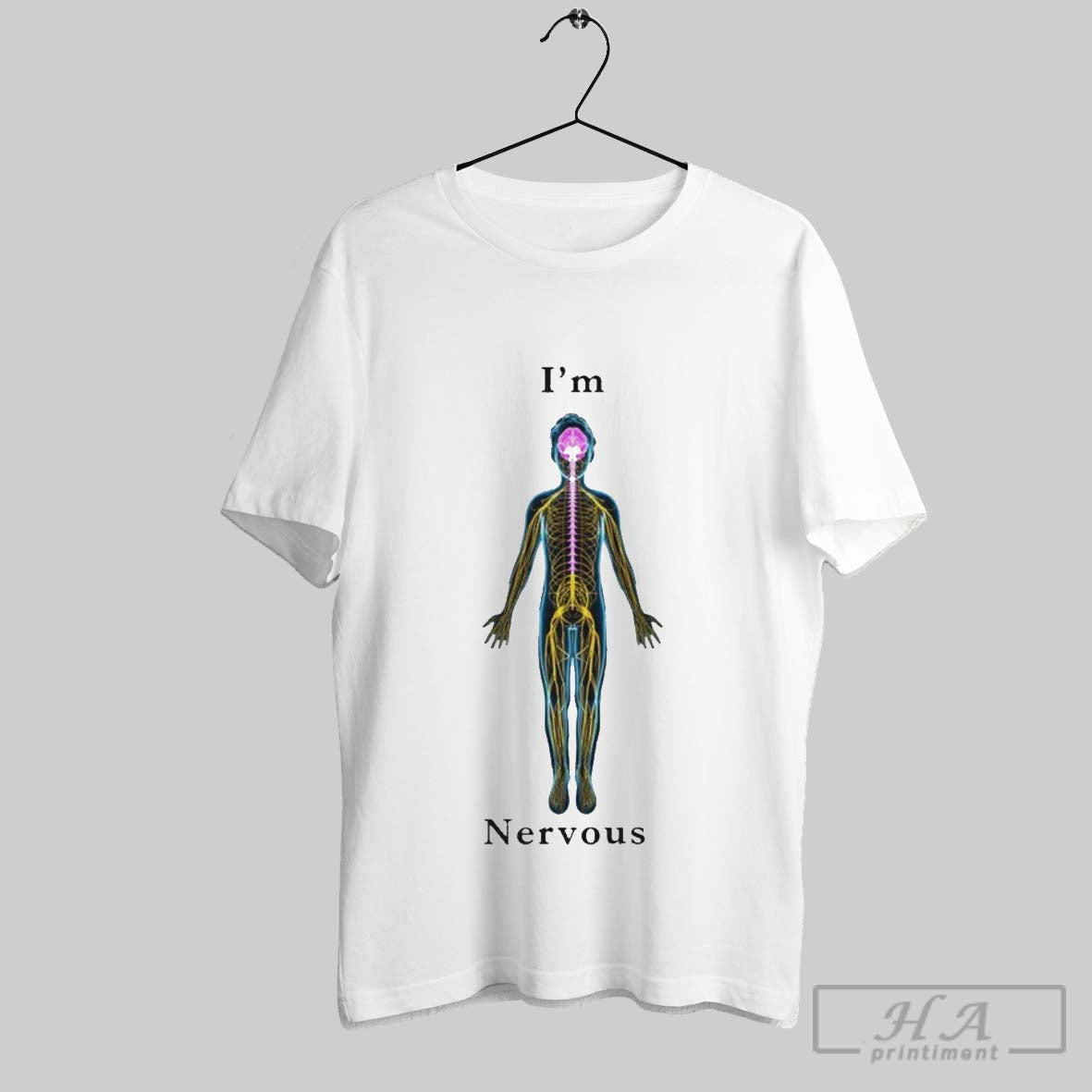Official Im Nervous - Adult & Kids T-Shirts, Sweatshirts & Hoodies apparel design preview 1