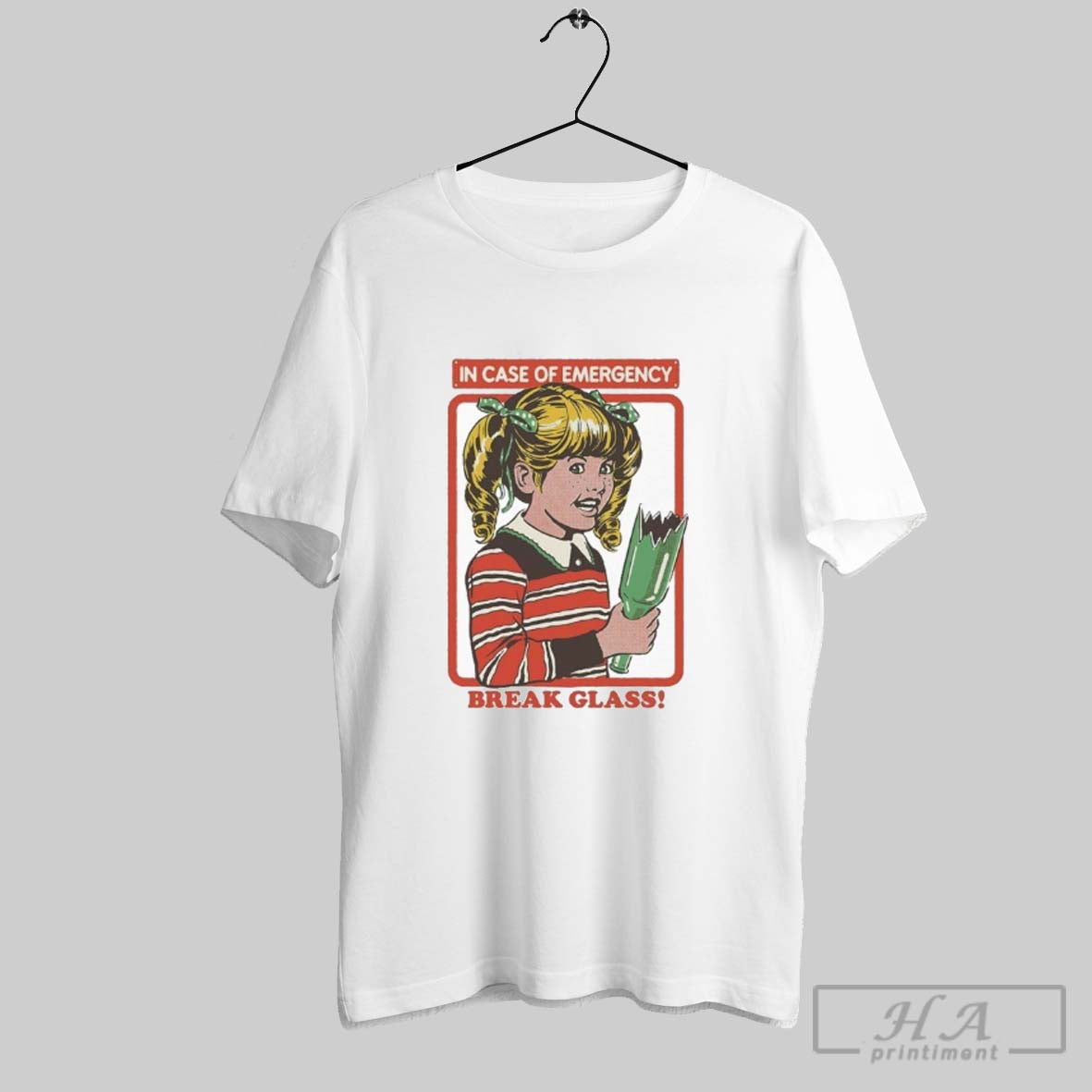 Official In Case Of Emergency Break Glass - Adult & Kids T-Shirts, Sweatshirts & Hoodies apparel design preview 1