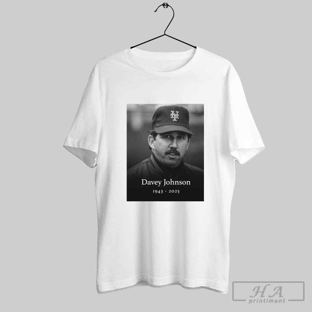 Official In Memoriam Davey Johnson 1943 2025 World - Adult & Kids T-Shirts, Sweatshirts & Hoodies apparel design preview 1
