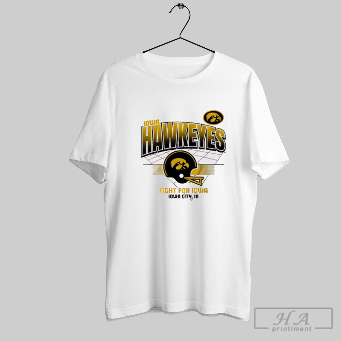 Official Iowa Hawkeyes Football Ncaa Fight For City - Adult & Kids T-Shirts, Sweatshirts & Hoodies apparel design preview 1
