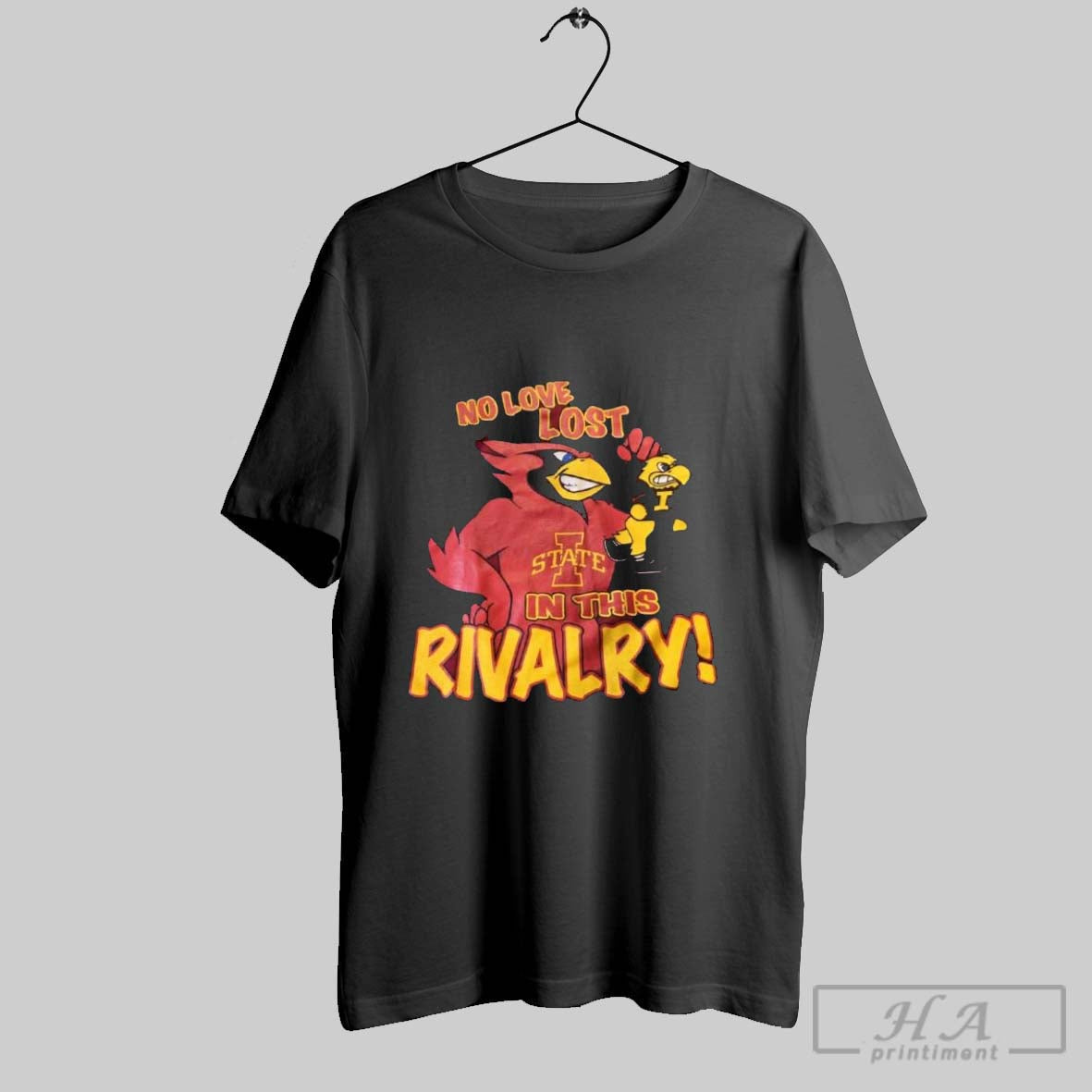 Official Iowa State Beat No Lost In The Rivalry - Adult & Kids T-Shirts, Sweatshirts & Hoodies apparel design preview 1
