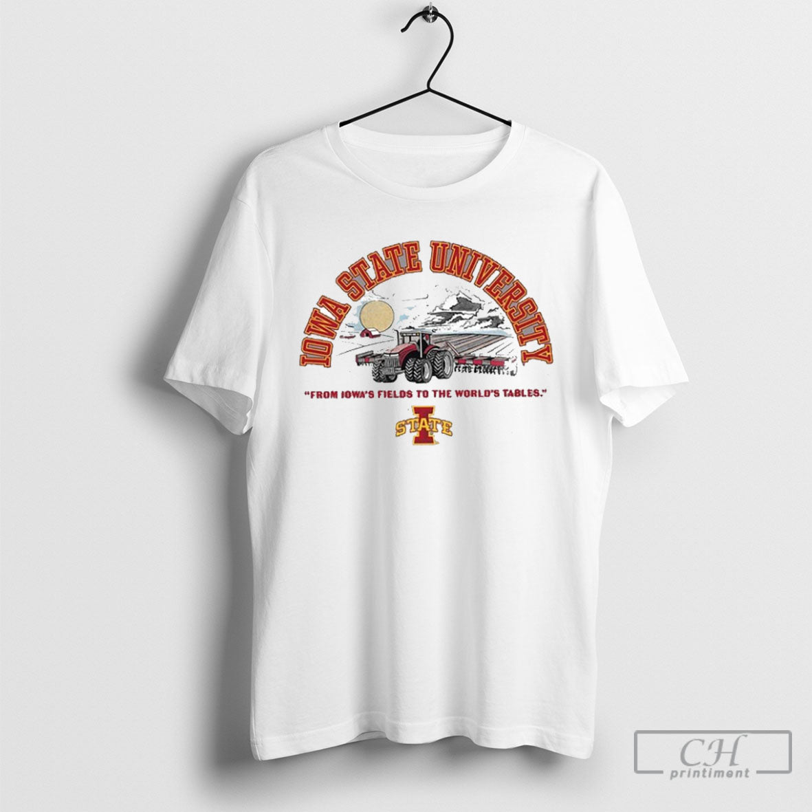 Official Iowa State Cyclones From Iowas Fields To - Adult & Kids T-Shirts, Sweatshirts & Hoodies apparel design preview 1