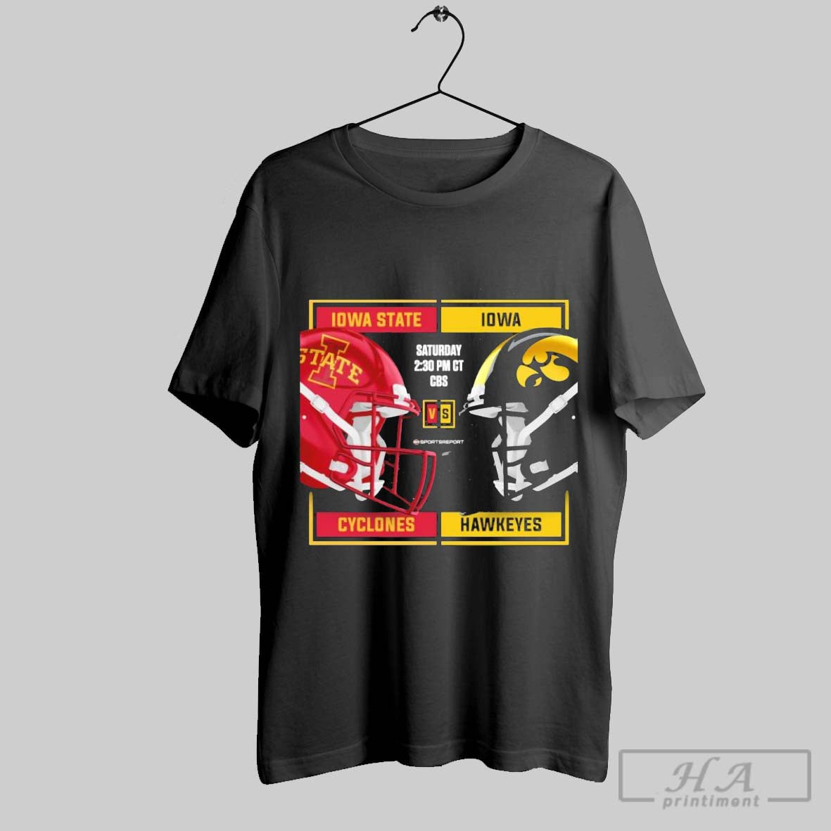 Official Iowa State Cyclones Vs Hawkeyes 2025 Rivalry - Adult & Kids T-Shirts, Sweatshirts & Hoodies apparel design preview 1