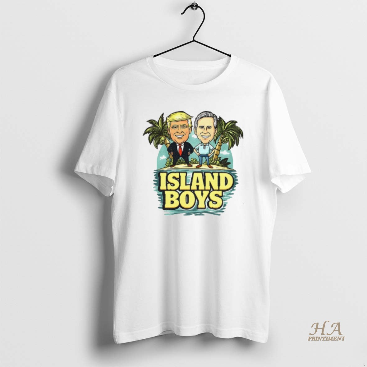 Official Island Boys Donald Trump Vs Jeffrey Epstein - Adult & Kids T-Shirts, Sweatshirts & Hoodies apparel design preview 1