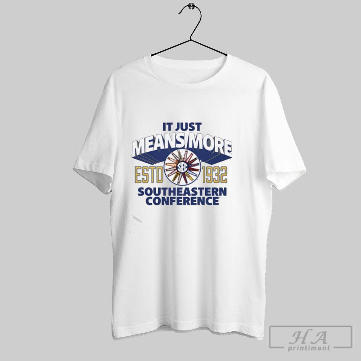 Official It Just Means More Sec Estd 1932 - Adult & Kids T-Shirts, Sweatshirts & Hoodies apparel design preview 1