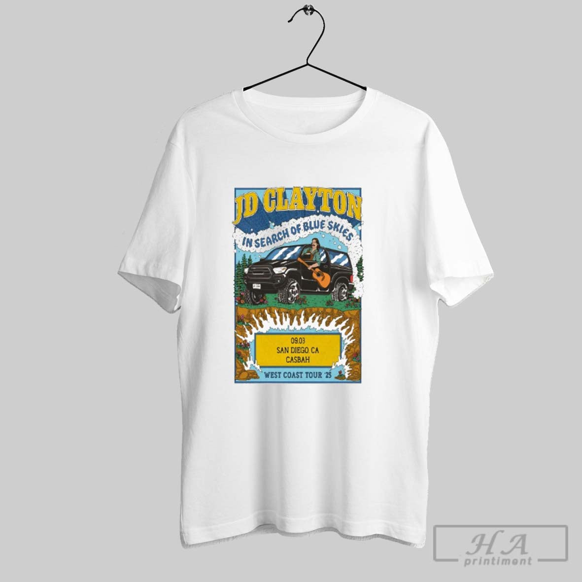 Official Jd Clayton Casbah San Diego Ca Event Sept 3 - Adult & Kids T-Shirts, Sweatshirts & Hoodies apparel design preview 1