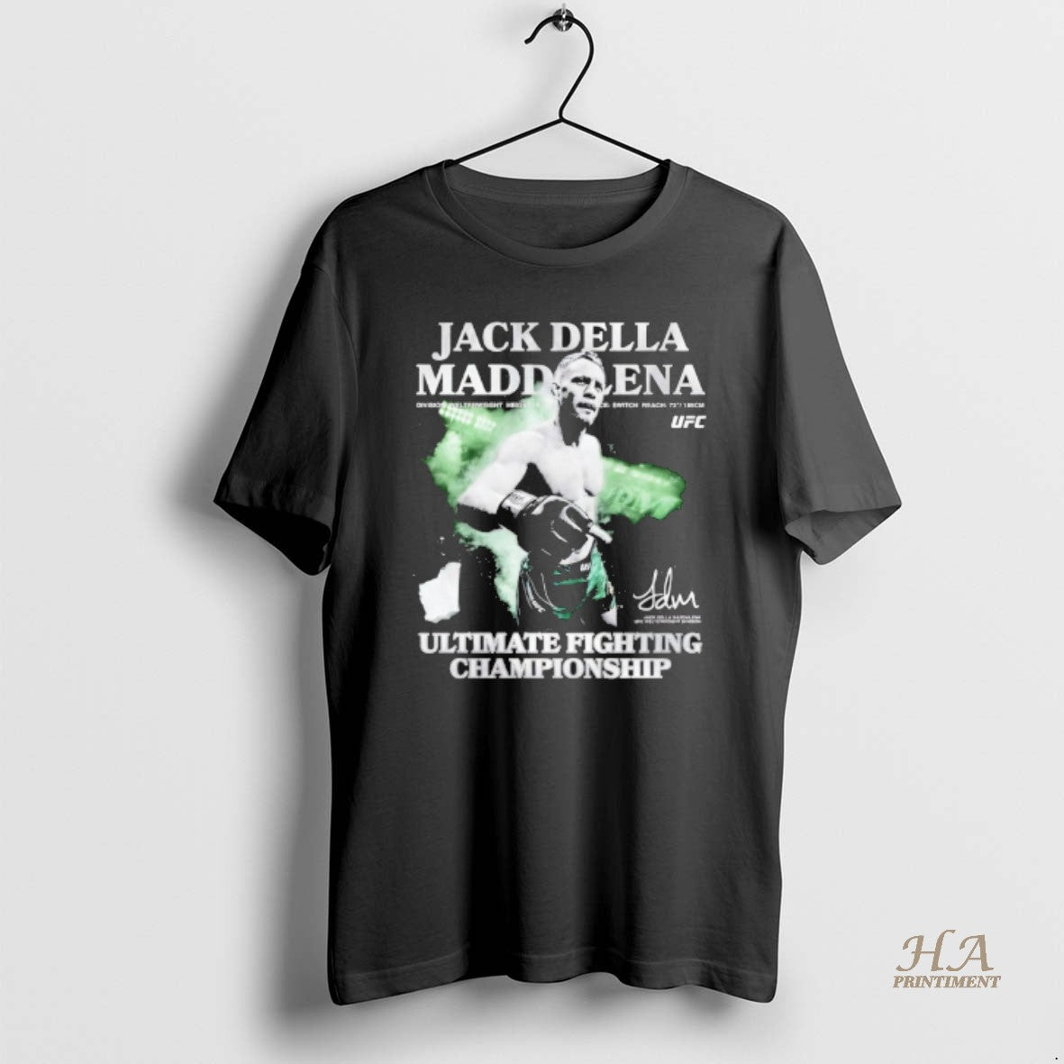 Official Jack Della Maddalena Ufc 322 Ultimate - Adult & Kids T-Shirts, Sweatshirts & Hoodies apparel design preview 1