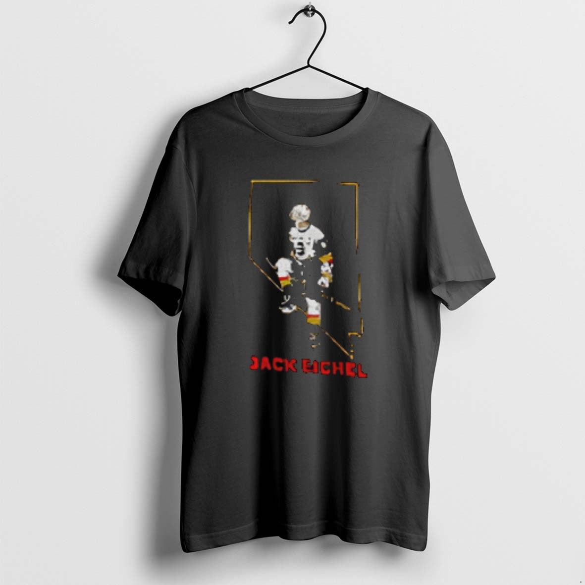 Official Jack Eichel Vegas Golden Knights Nhl 2025 - Adult & Kids T-Shirts, Sweatshirts & Hoodies apparel design preview 1