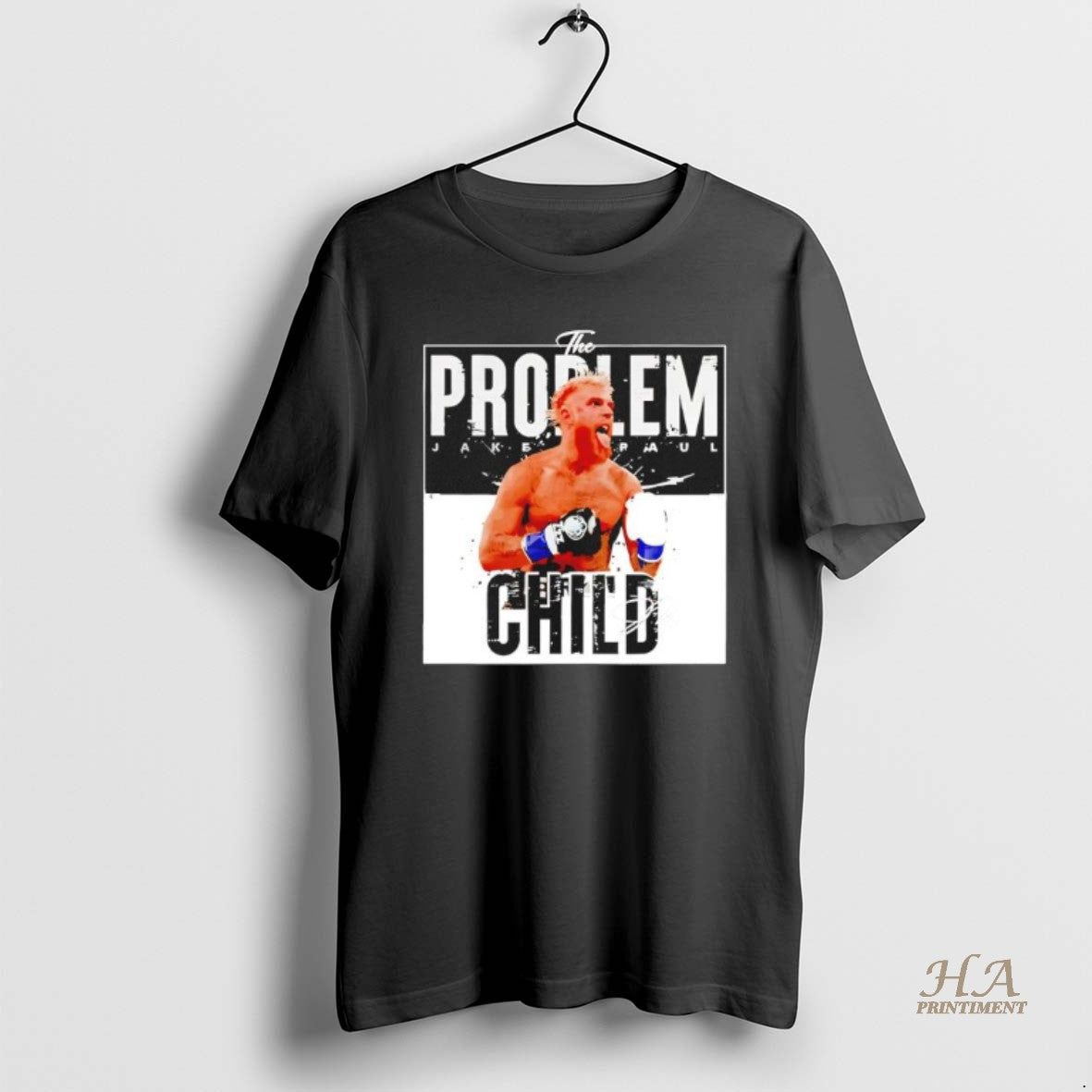 Official Jake Paul The Problem Child Signature Black - Adult & Kids T-Shirts, Sweatshirts & Hoodies apparel design preview 1
