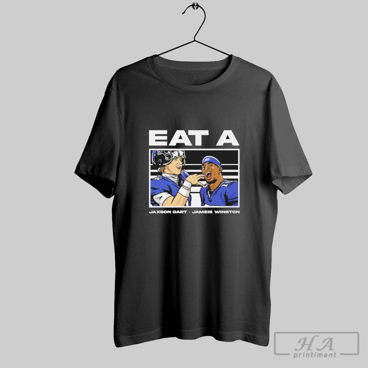 Official Jameis Winston Jaxson Dart New York Giants - Adult & Kids T-Shirts, Sweatshirts & Hoodies apparel design preview 1