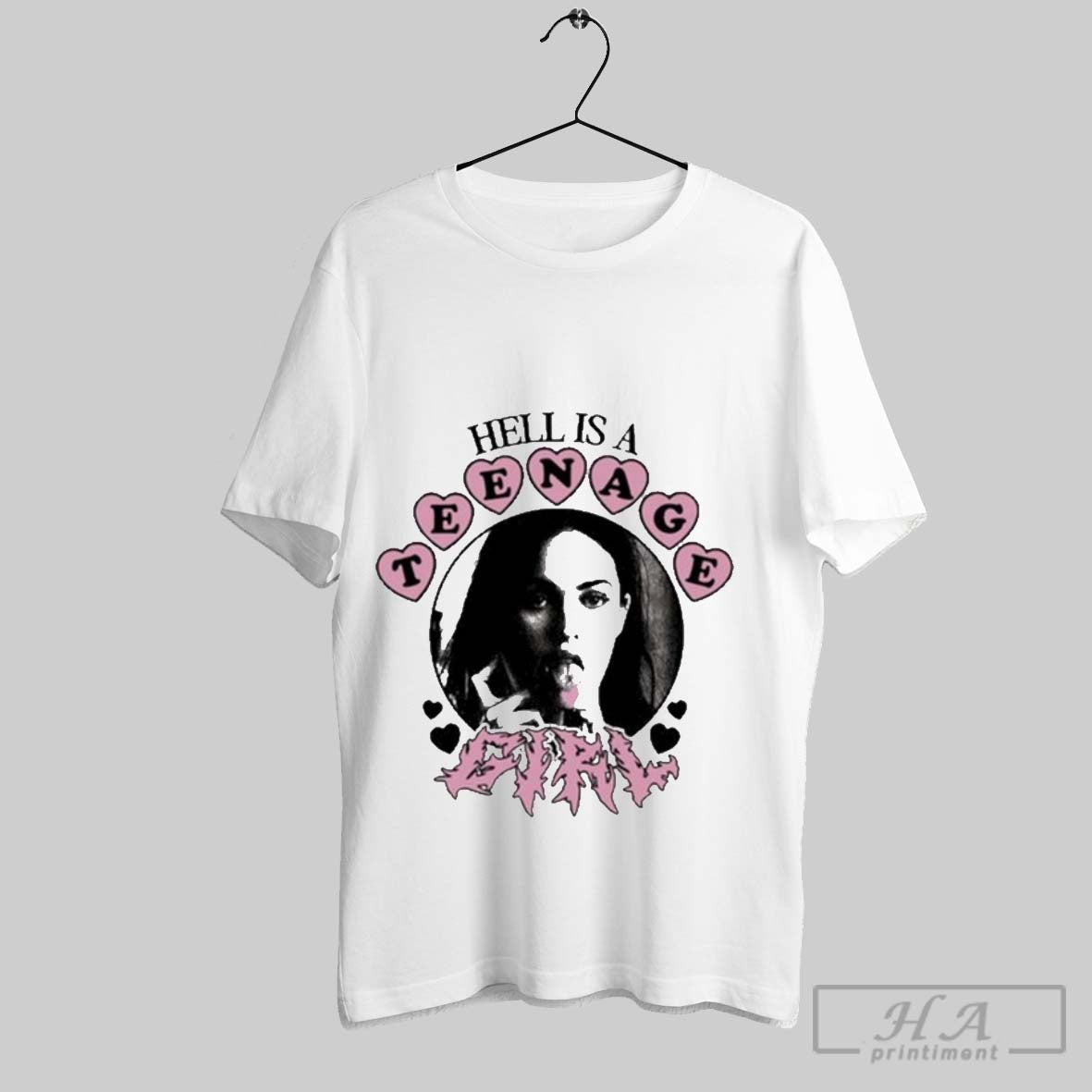 Official Jennifers Body Hell Is A Teenage Girl - Adult & Kids T-Shirts, Sweatshirts & Hoodies apparel design preview 1