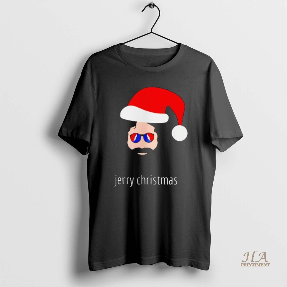 Official Jerry Christmas Black - Adult & Kids T-Shirts, Sweatshirts & Hoodies apparel design preview 1