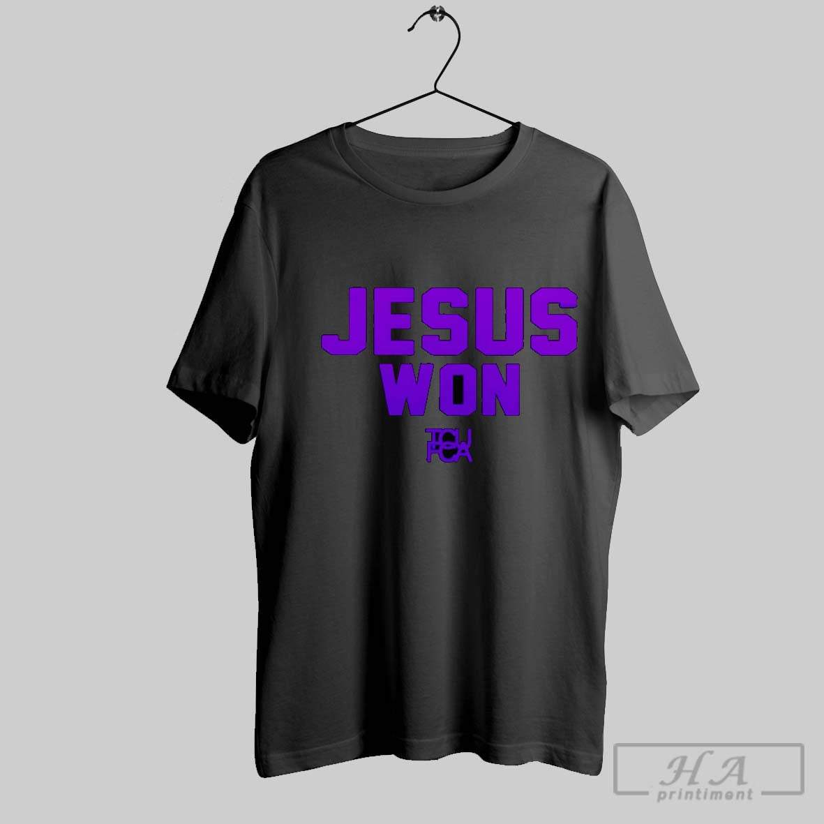 Official Jesus Won Tcu Football - Adult & Kids T-Shirts, Sweatshirts & Hoodies apparel design preview 1
