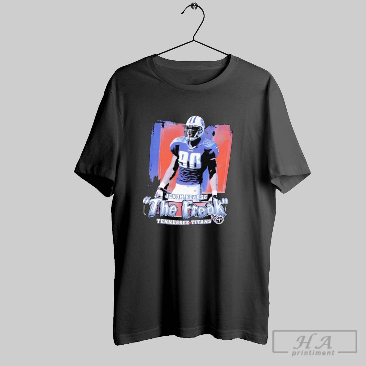 Official Jevon Kearse The Freak Tennessee Titan - Adult & Kids T-Shirts, Sweatshirts & Hoodies apparel design preview 1