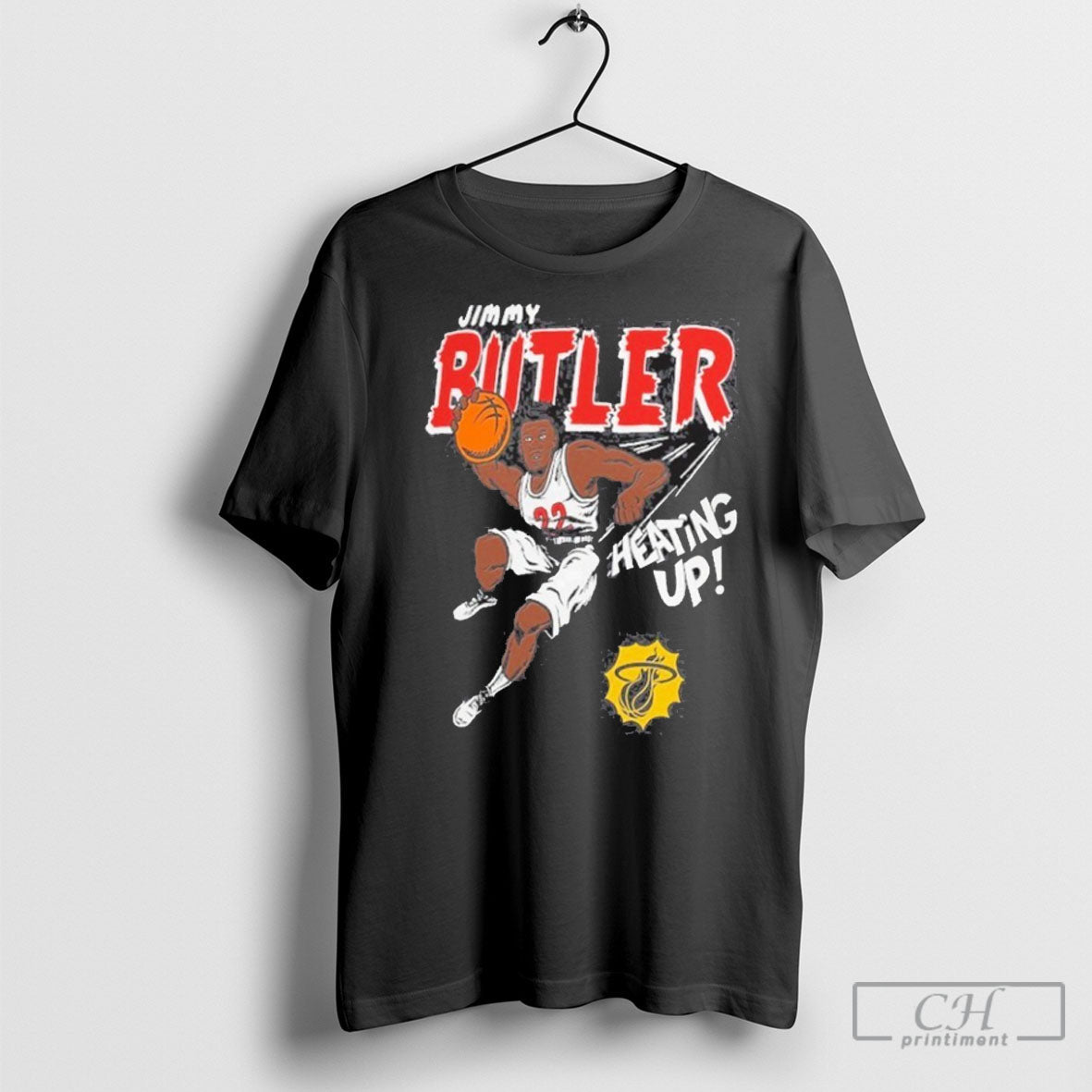 Official Jimmy Butler Iii Miami Heat Comic Book - Adult & Kids T-Shirts, Sweatshirts & Hoodies apparel design preview 1