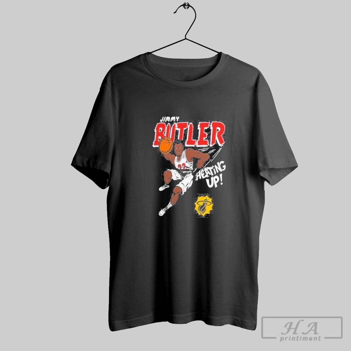 Official Jimmy Butler Iii Miami Heat Comic Book - Adult & Kids T-Shirts, Sweatshirts & Hoodies apparel design preview 1