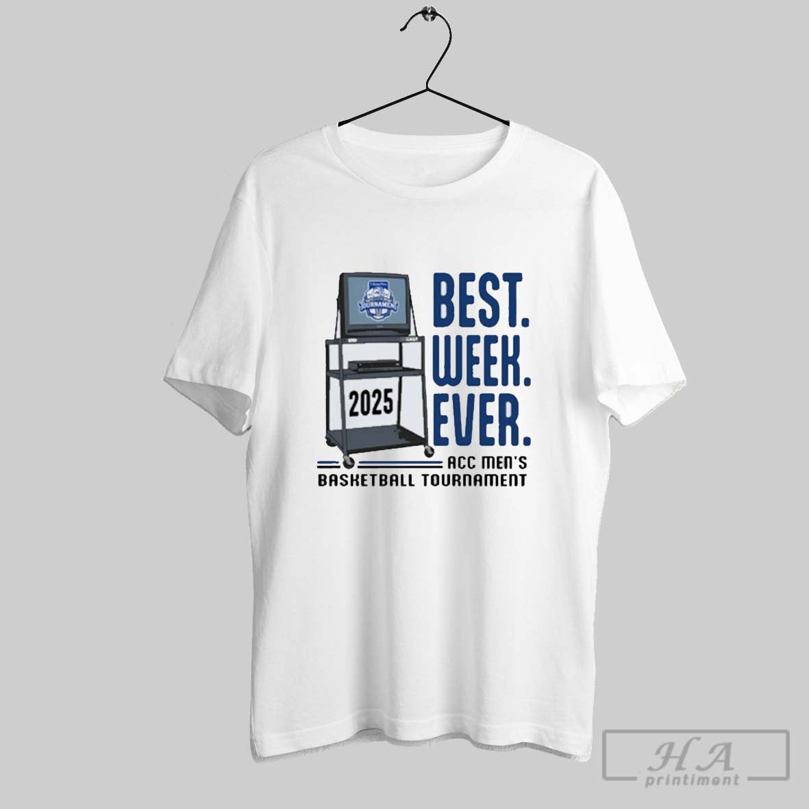 Official Joe Ovies Best Week Ever Acc Mens Basketball - Adult & Kids T-Shirts, Sweatshirts & Hoodies apparel design preview 1