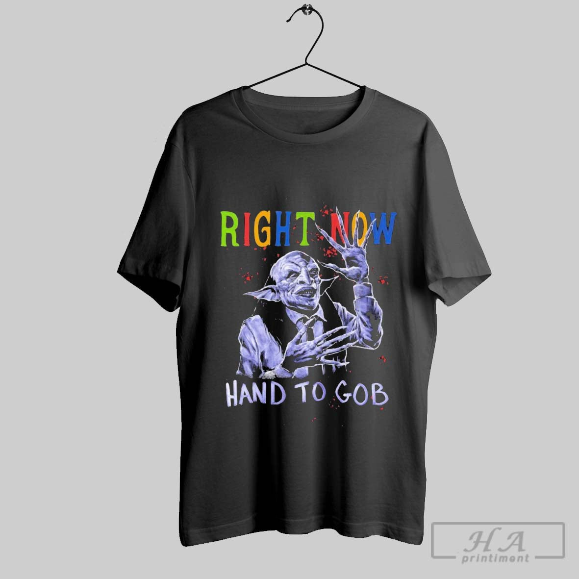 Official John Goblikon Nekrogoblikon Right Now Hand - Adult & Kids T-Shirts, Sweatshirts & Hoodies apparel design preview 1