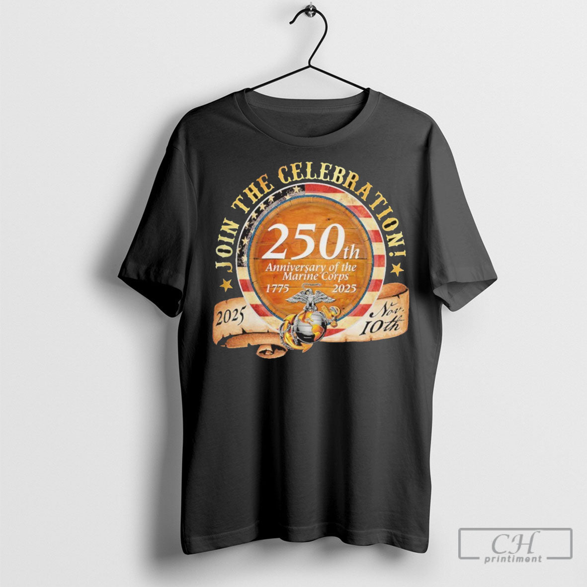 Official Join The Celebration 250th Anniversary Of - Adult & Kids T-Shirts, Sweatshirts & Hoodies apparel design preview 1