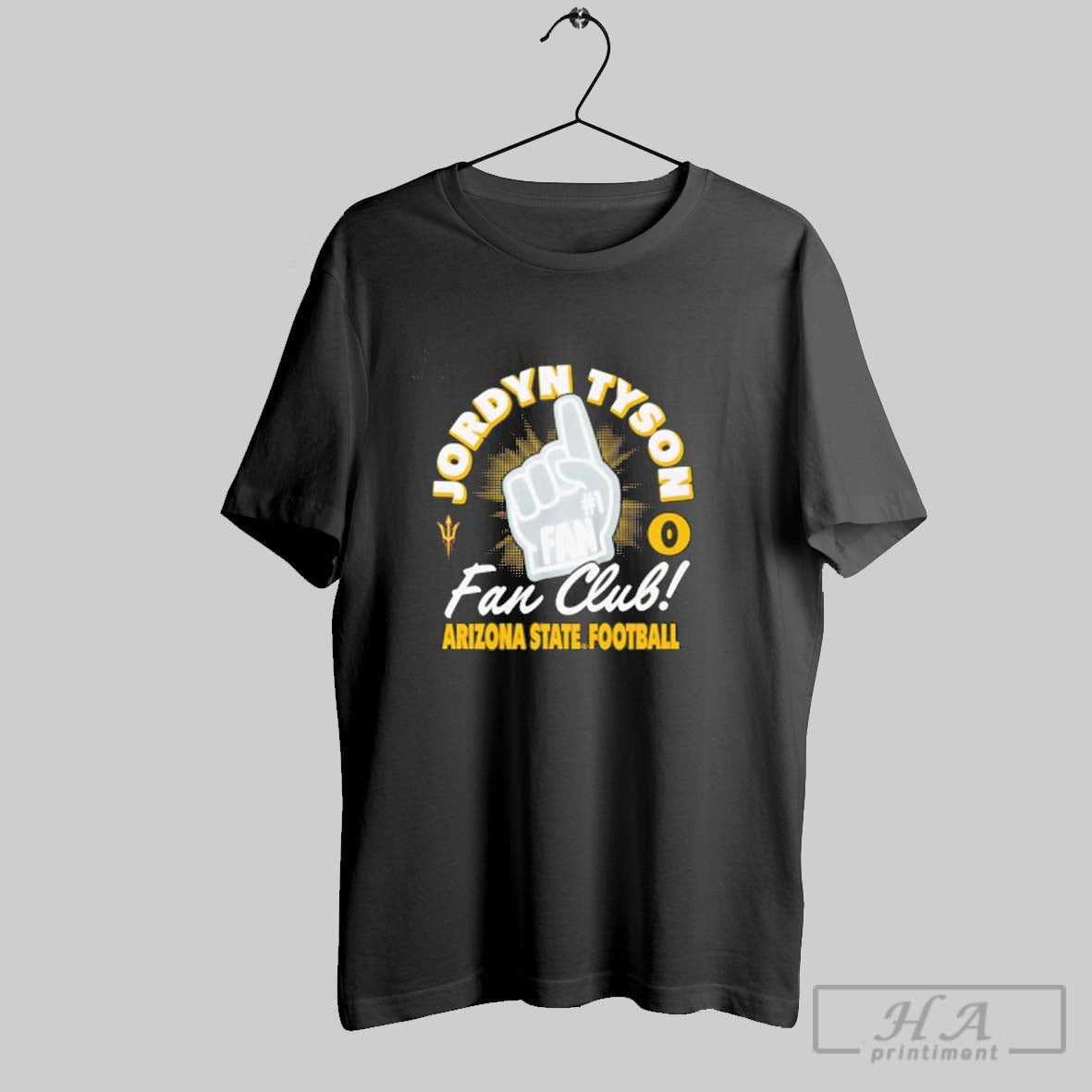 Official Jordyn Tyson Fan Club Arizona State Sun - Adult & Kids T-Shirts, Sweatshirts & Hoodies apparel design preview 1