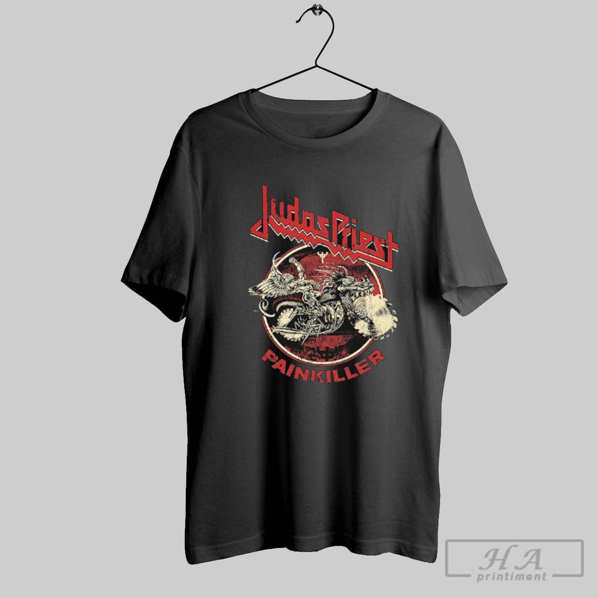 Official Judas Priest Painkiller Motor Album - Adult & Kids T-Shirts, Sweatshirts & Hoodies apparel design preview 1