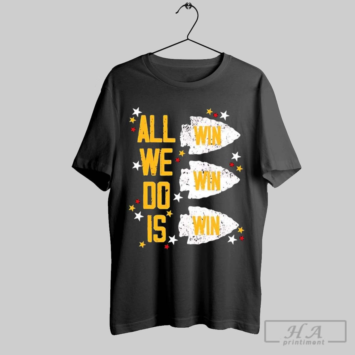 Official Kansas City Chiefs All We Do Is Win - Adult & Kids T-Shirts, Sweatshirts & Hoodies apparel design preview 1