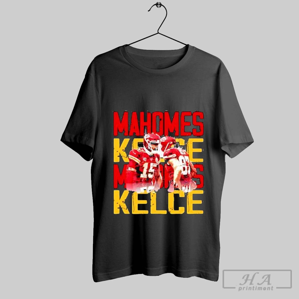 Official Kansas City Chiefs Mahomes Kelce Repeat - Adult & Kids T-Shirts, Sweatshirts & Hoodies apparel design preview 1