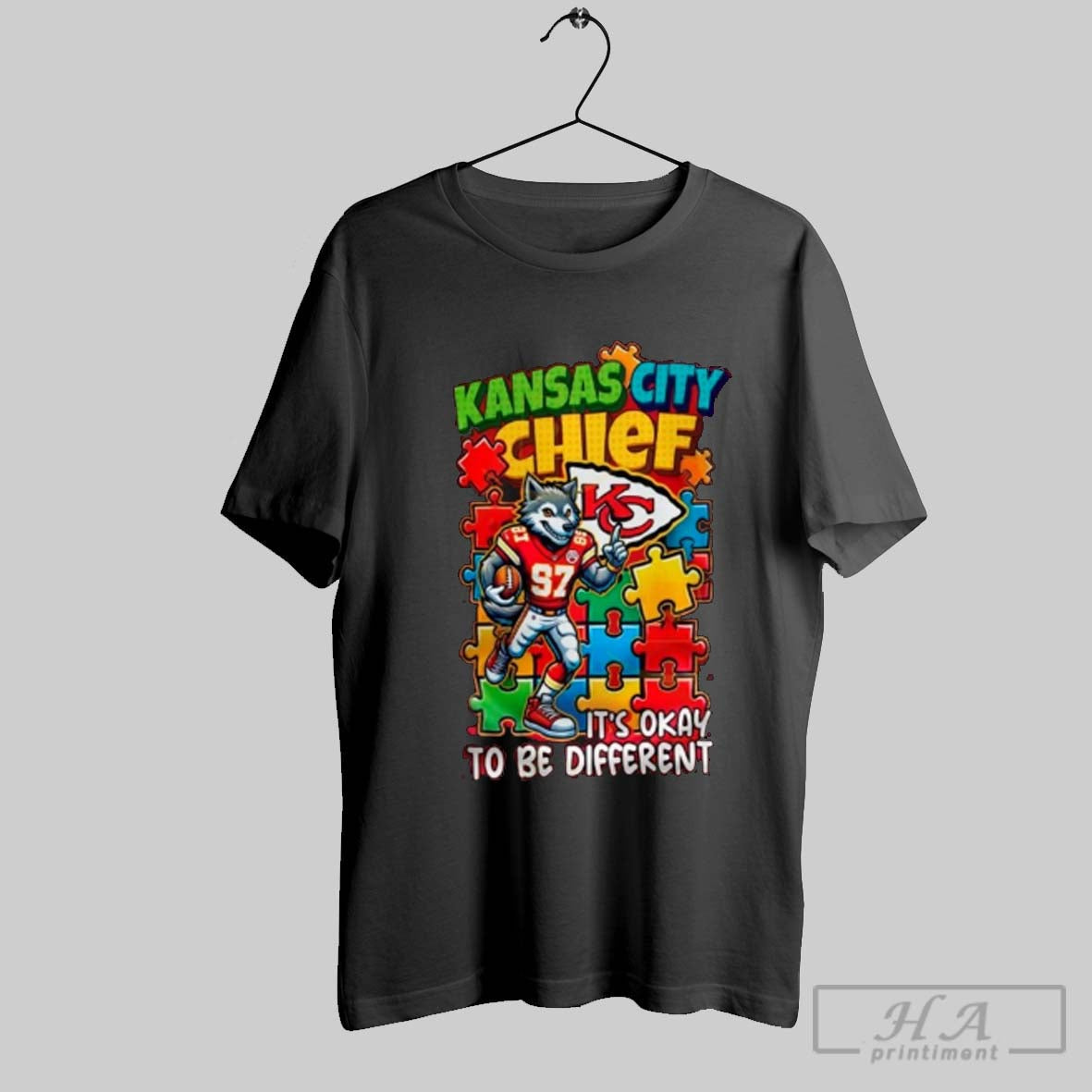 Official Kansas City Chiefs X Autism Awareness Accept - Adult & Kids T-Shirts, Sweatshirts & Hoodies apparel design preview 1