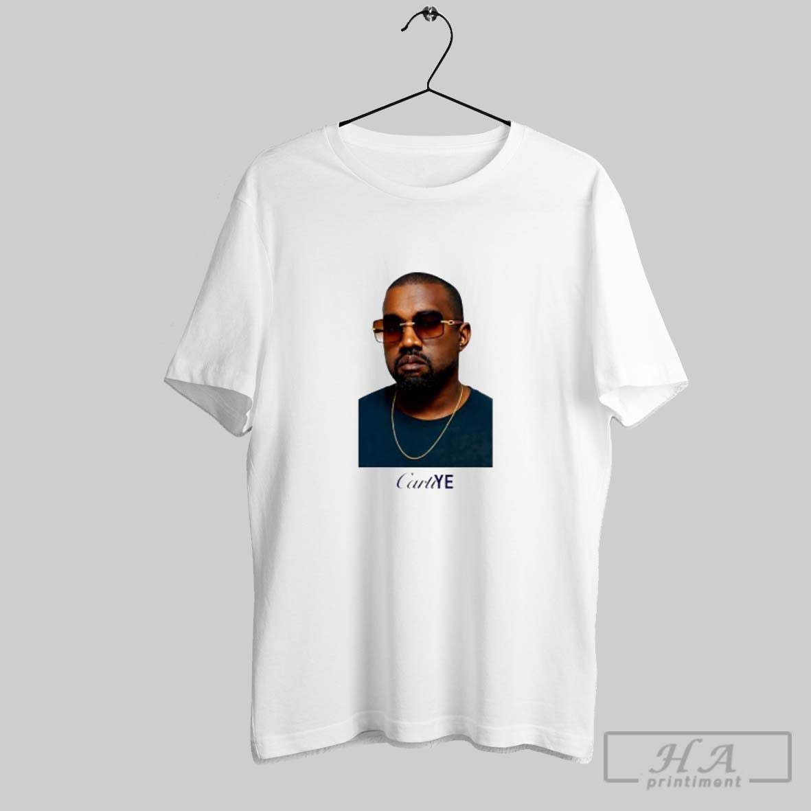 Official Kanye West Carti Ye Photo - Adult & Kids T-Shirts, Sweatshirts & Hoodies apparel design preview 1