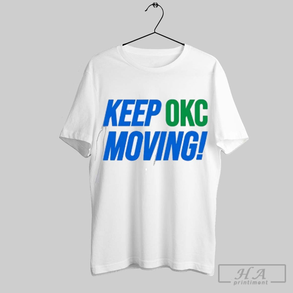 Official Keep Okc Moving - Adult & Kids T-Shirts, Sweatshirts & Hoodies apparel design preview 1