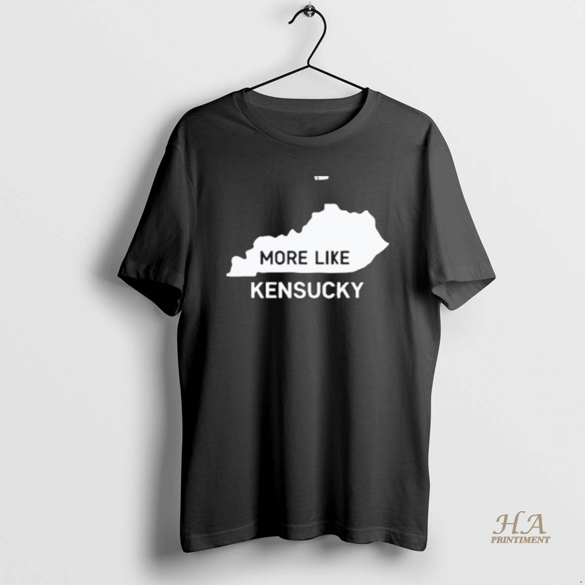 Official Kentucky Map More Like Kensucky - Adult & Kids T-Shirts, Sweatshirts & Hoodies apparel design preview 1