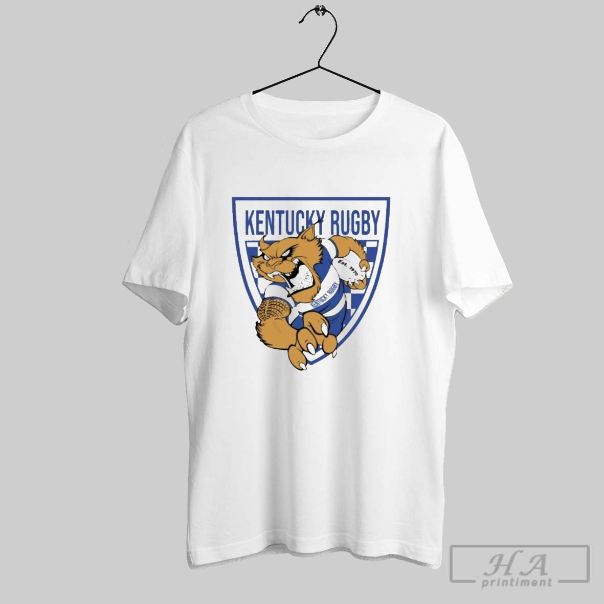 Official Kentucky Rugby Shield - Adult & Kids T-Shirts, Sweatshirts & Hoodies apparel design preview 1