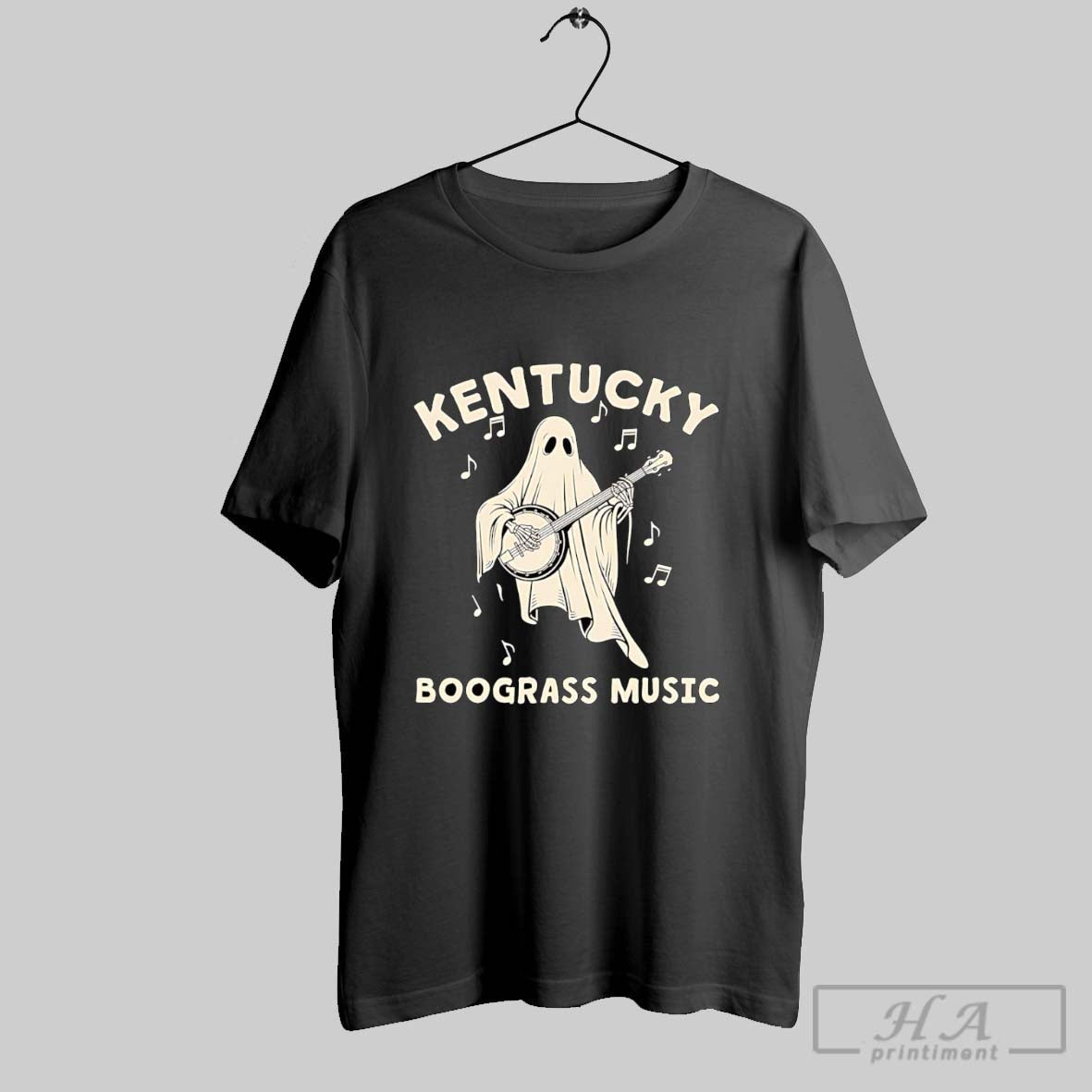 Official Kentucky Ghost Boograss Music - Adult & Kids T-Shirts, Sweatshirts & Hoodies apparel design preview 1
