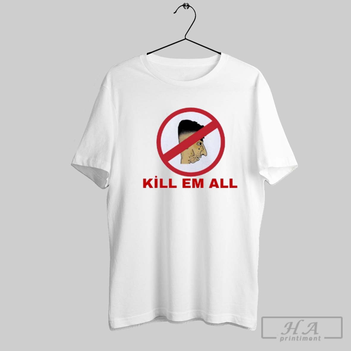 Official Kill Em All Ban T - Adult & Kids T-Shirts, Sweatshirts & Hoodies apparel design preview 1
