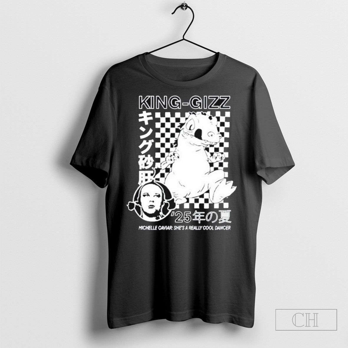 Official King Gizzard Michelle Caviar Shes A Really - Adult & Kids T-Shirts, Sweatshirts & Hoodies apparel design preview 1