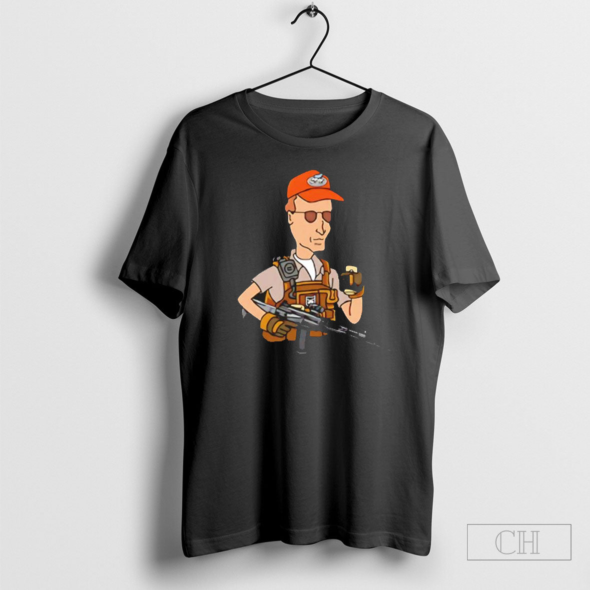 Official King Of The Hill Tactical Dale Shirt0 - Adult & Kids T-Shirts, Sweatshirts & Hoodies apparel design preview 1