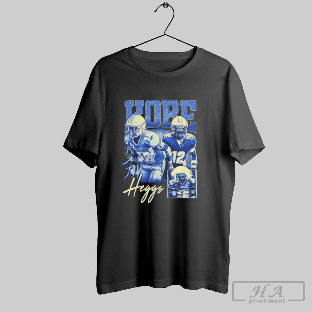 Official Kobe Heggs Albany State Football Vintage - Adult & Kids T-Shirts, Sweatshirts & Hoodies apparel design preview 1